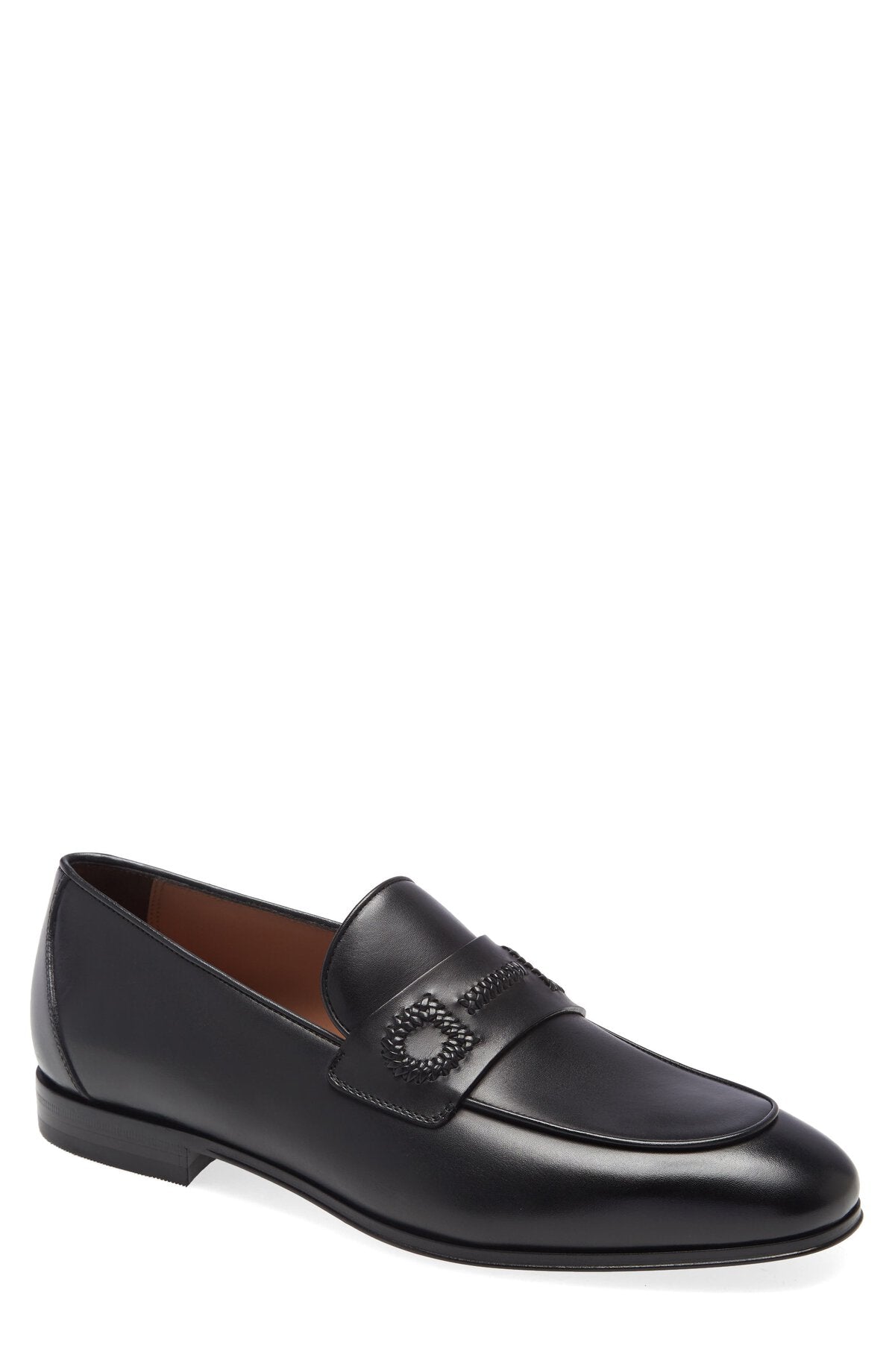 $750 SALVATORE FERRAGAMO - *ROST * Braided Gancini Loafer - 9 D US