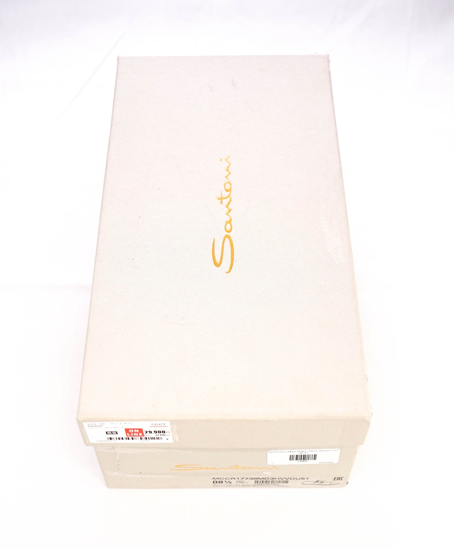 $1,595 Santoni Blue *GOODYEAR* Monk Straps Leather Shoes US 9.5 (UK 8.5)