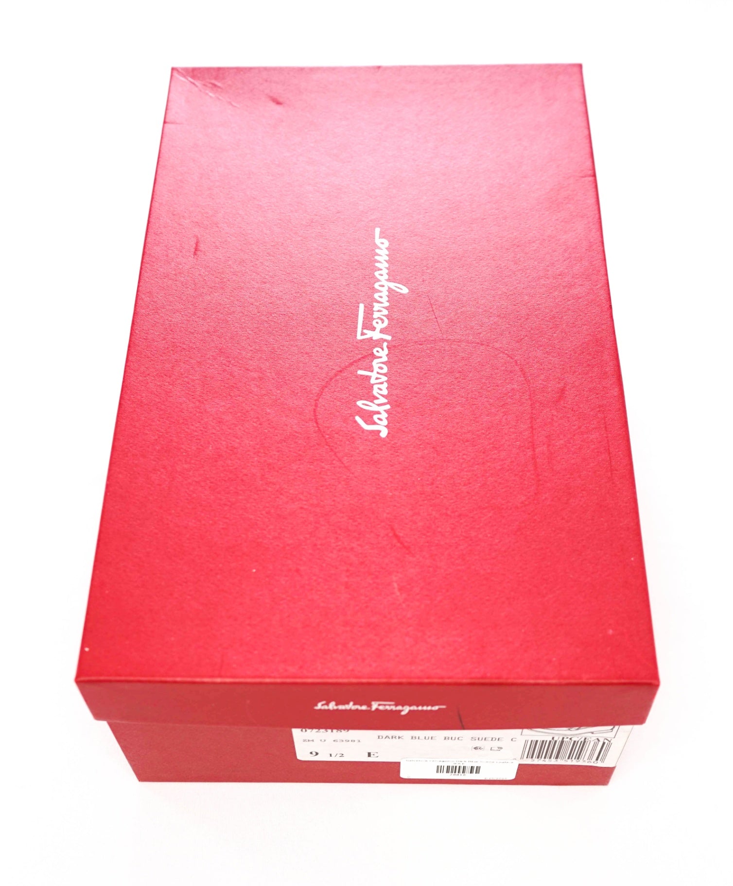 Salvatore Ferragamo *ROLLO* Dark Blue Suede Loafers 9.5 E