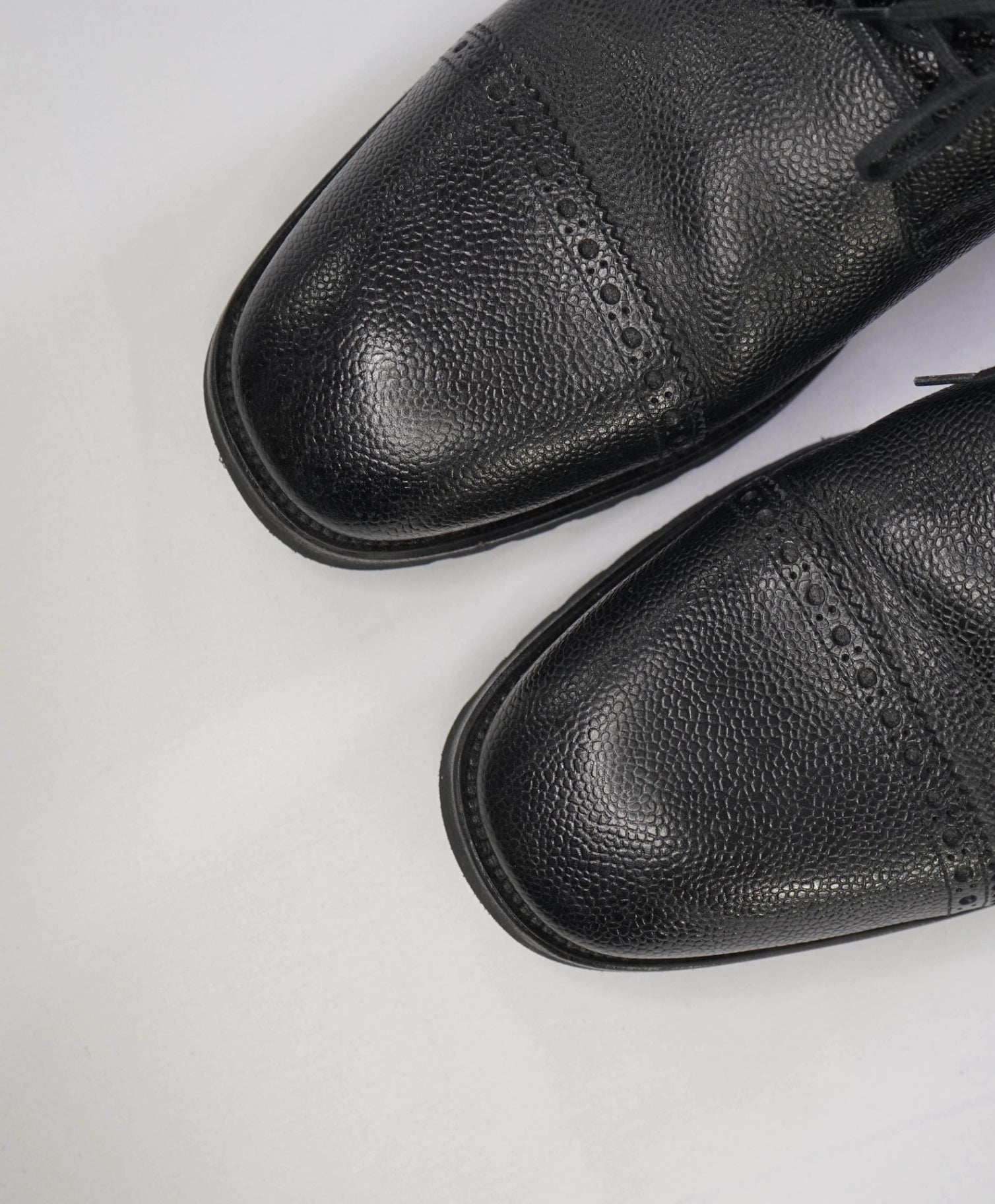 $845 Tom Ford Black Grained Boots Leather High Top 12US (11.5T)