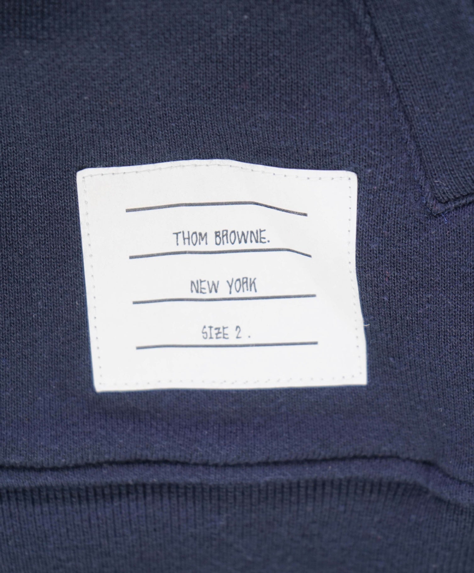 $1,530 Thom Browne Navy Shark & Surfboard Zip Hoodie Sweater M (SZ 2)