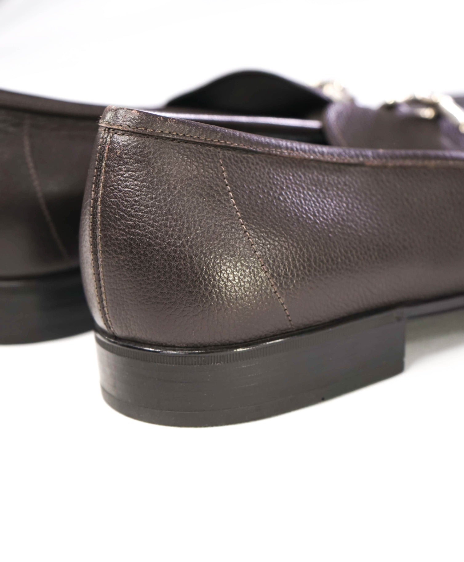Salvatore Ferragamo Brown *FLORI 2* Loafers Leather Footwear 11 D