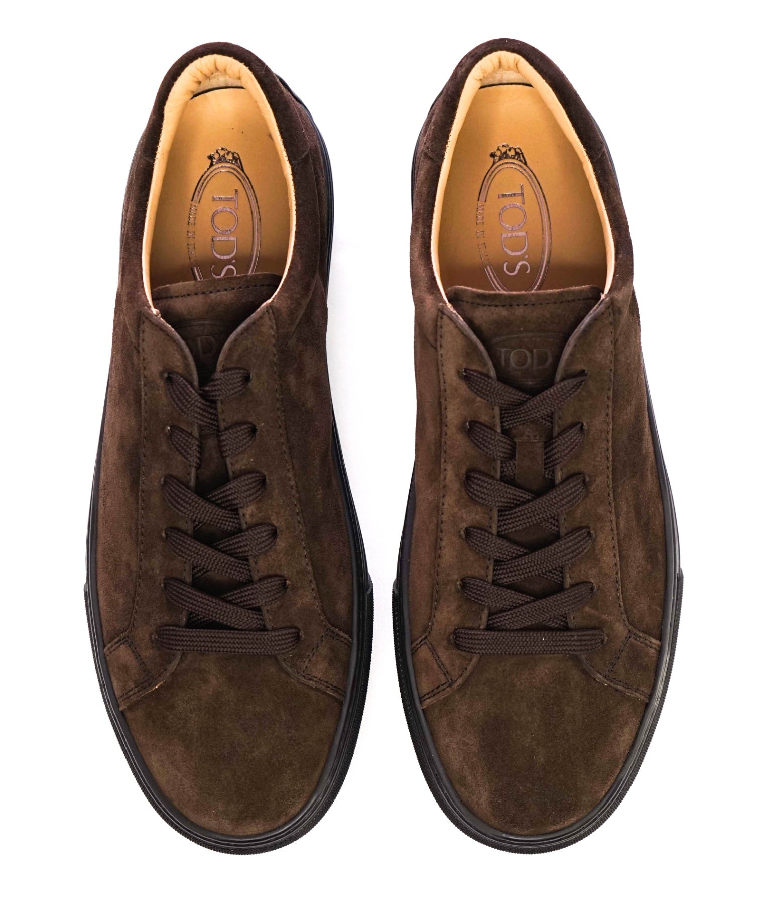 Tod's Brown Solid Suede Footwear 11.5 US (10.5 UK)