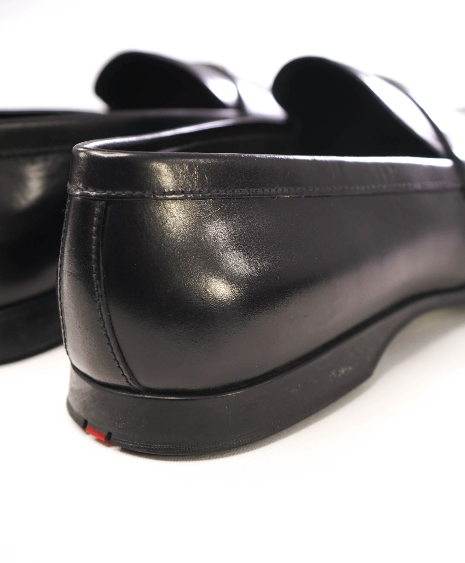 $1,090 Prada Solid Black Loafers Leather Footwear 10US (9IT)