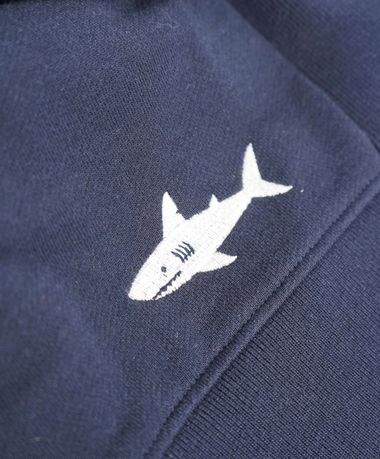 $1,530 Thom Browne Navy Shark & Surfboard Zip Hoodie Sweater M (SZ 2)