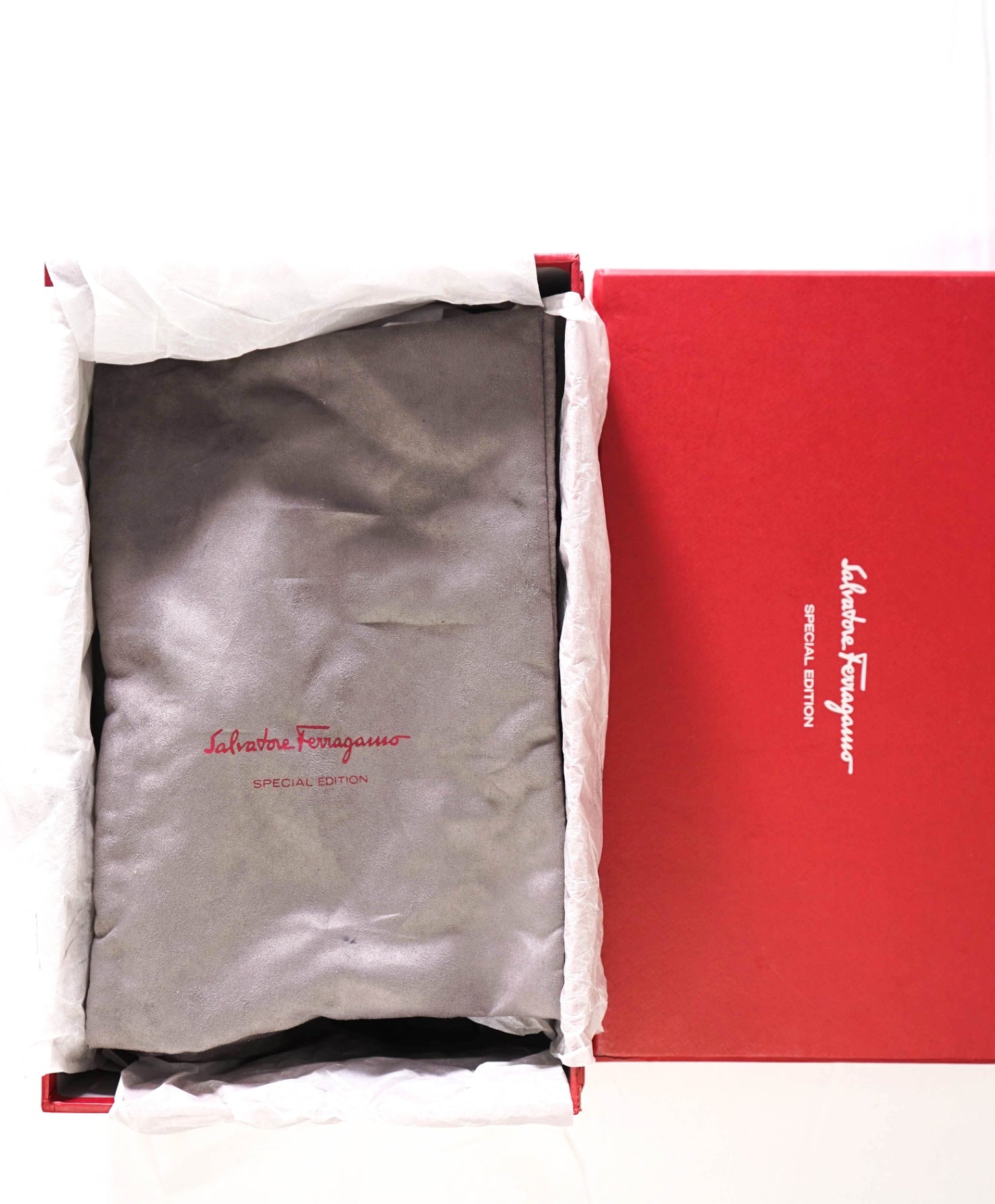 $1,595 Salvatore Ferragamo *Special Edition* Black Oxfords Leather 11.5 D