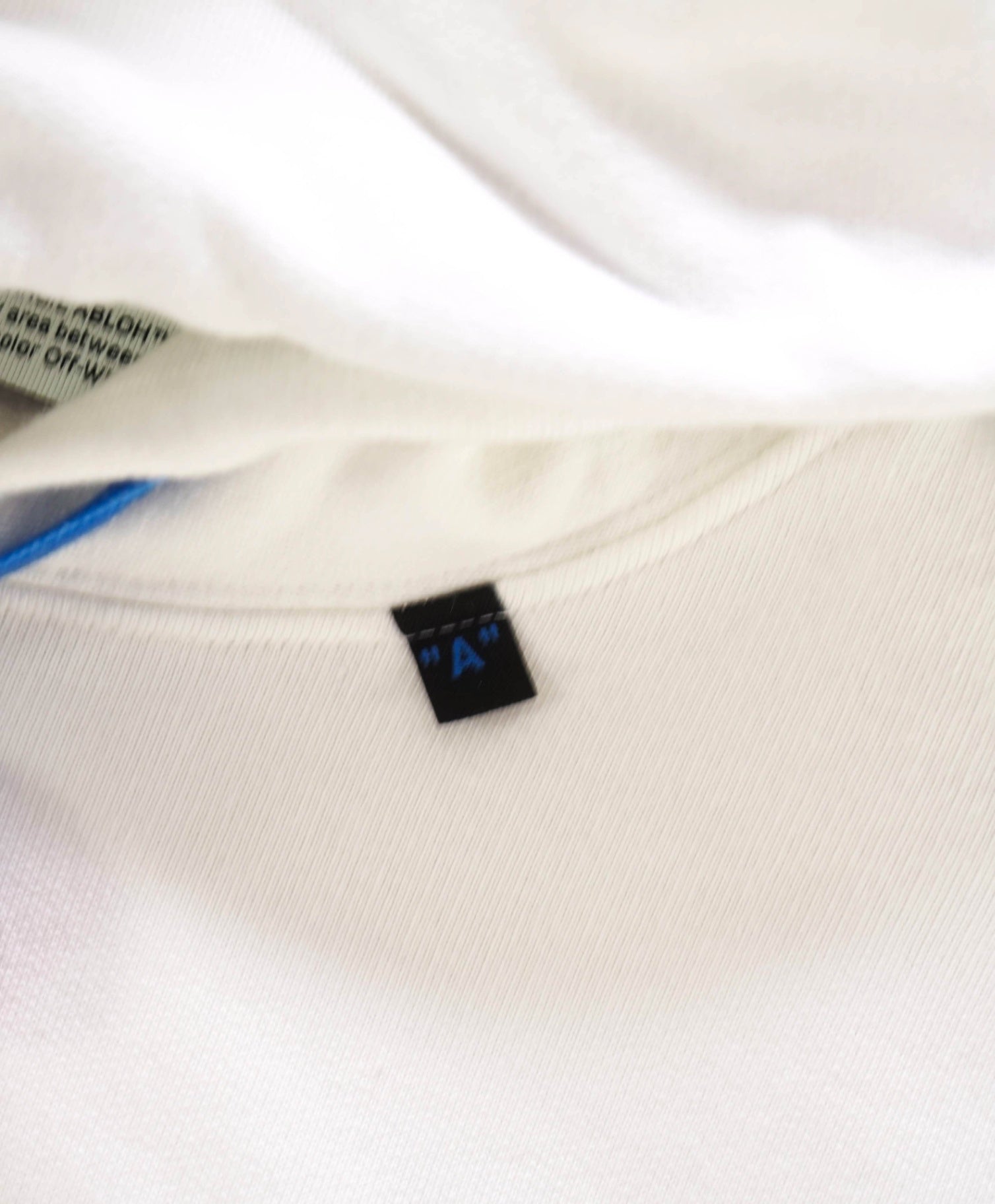 Off-White acrylic arrows oversize hoodie White Cotton Sweater S