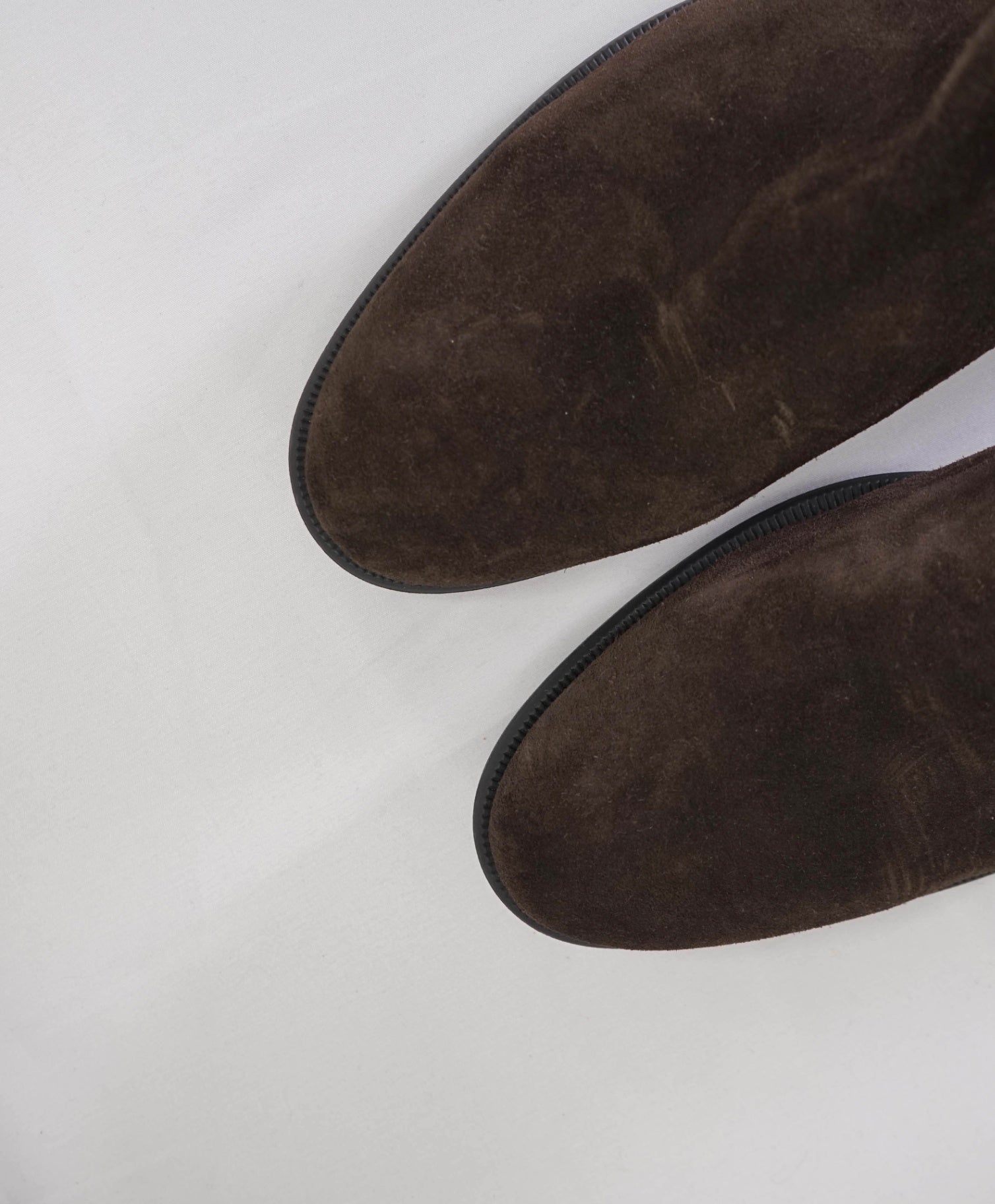 $850 Ermenegildo Zegna Brown Boots Suede MSMTCH SIZE L10 / R10.5