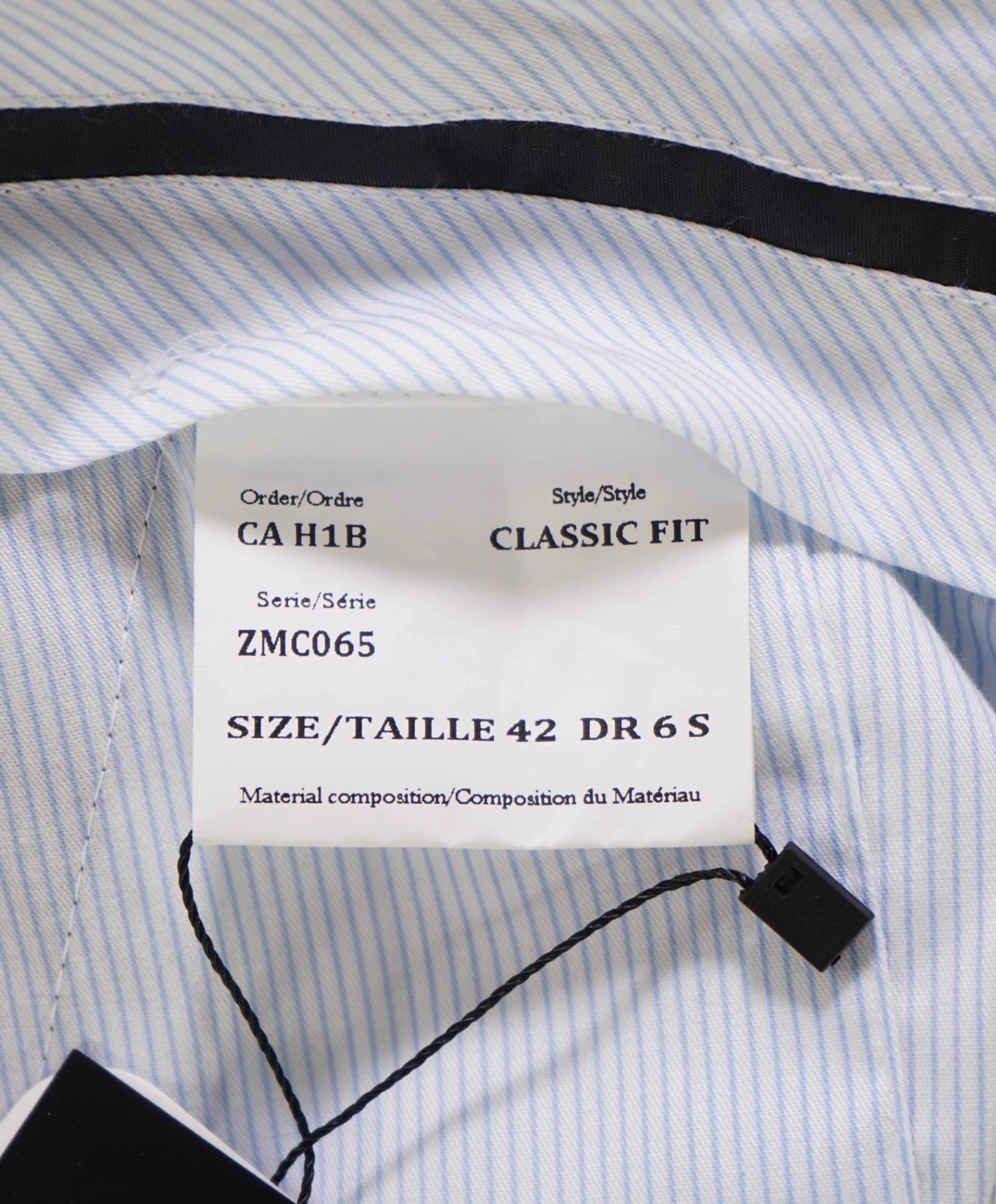 $395 Saks Fifth Avenue Grey Plaid Wool CLASSIC FIT20145 Pants 36W