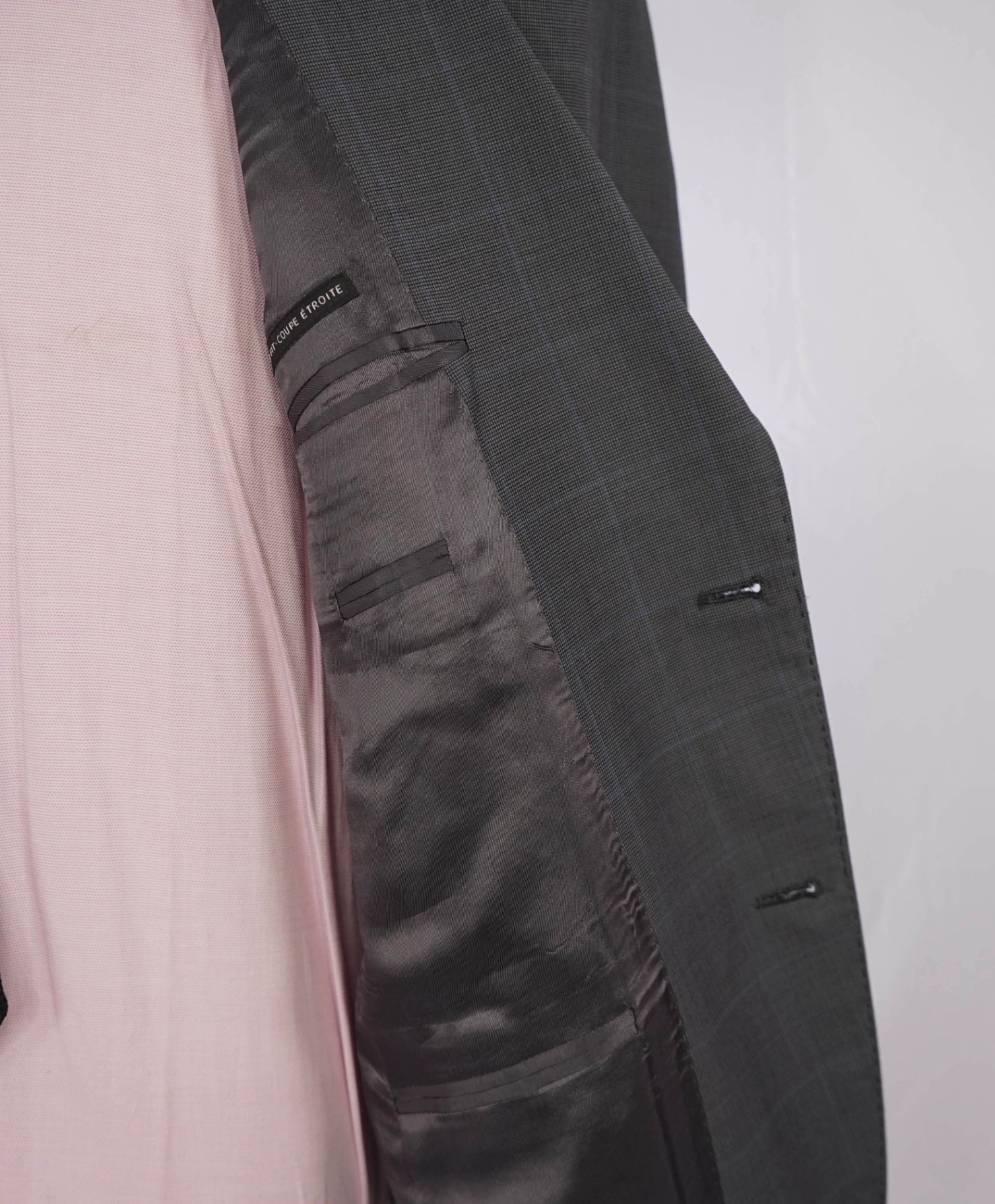 $895 Saks 5th Ave/ERMENEGILDO ZEGNA Slim Wool/Silk Blazer 44R