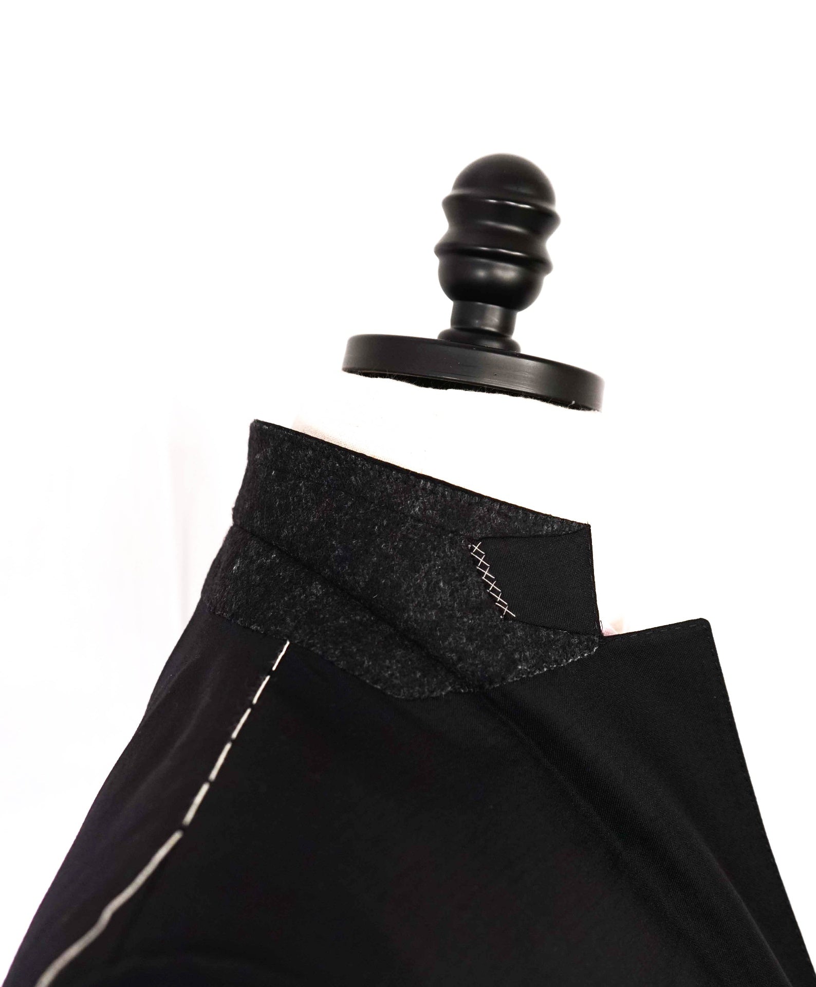 $4,950 Ermenegildo Zegna Micro Check "15 MILMIL 15" Black Suit 38S