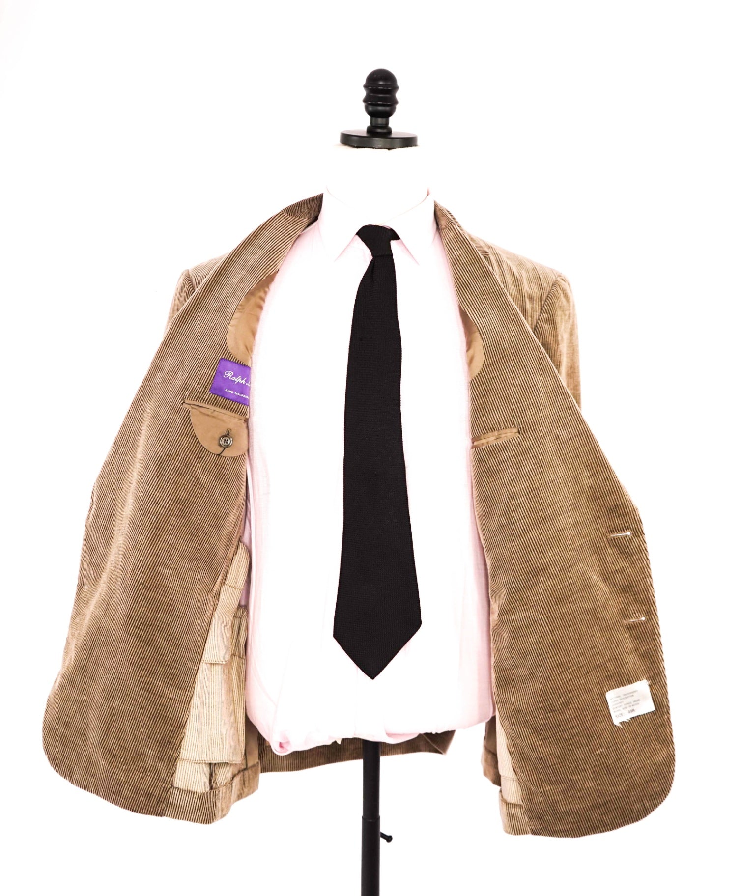 $2,395 Ralph Lauren Purple Label Corduroy Ctn/Cashmere Blazer 44R