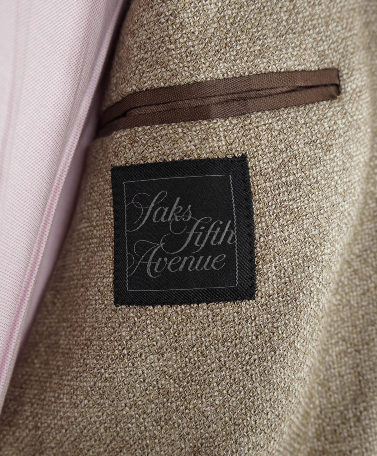 $1,295 Saks 5th Ave - By LORO PIANA *LINEN TWEED* Blazer 42R