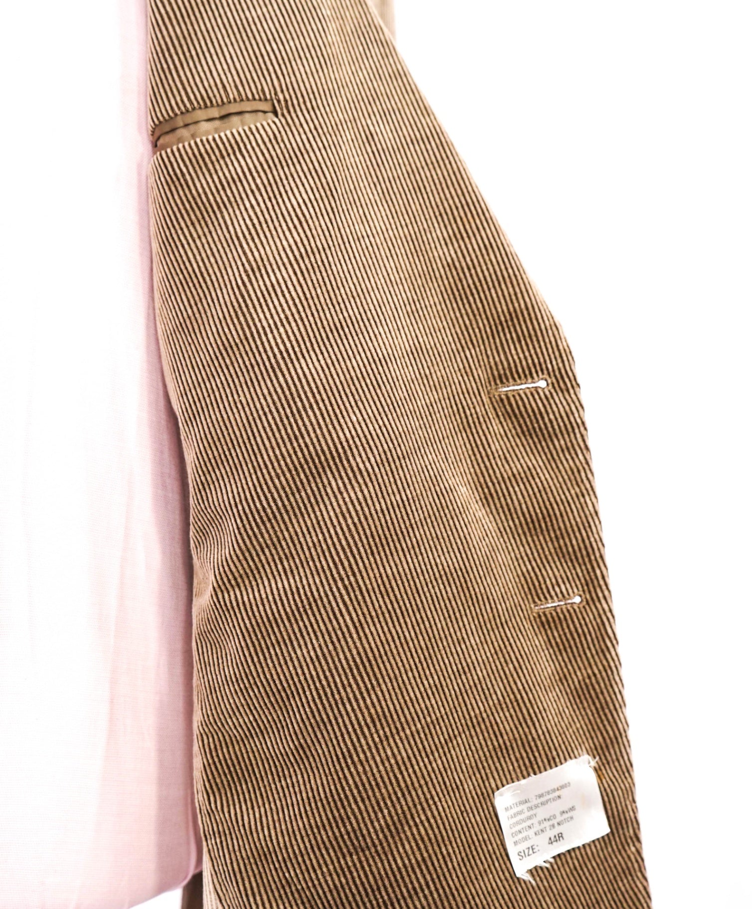 $2,395 Ralph Lauren Purple Label Corduroy Ctn/Cashmere Blazer 44R