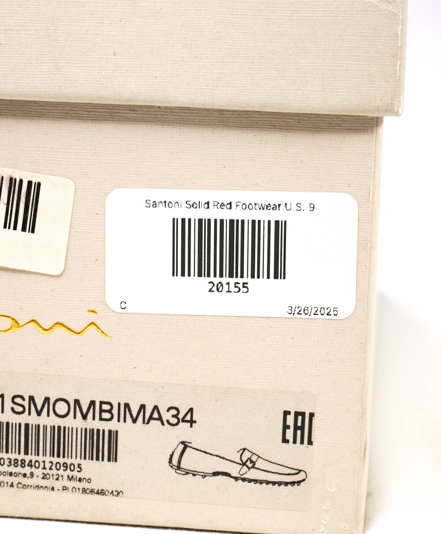 $750 Santoni BROWN / RED Patina Buckle Loafers Footwear U.S. 9 (8IT)