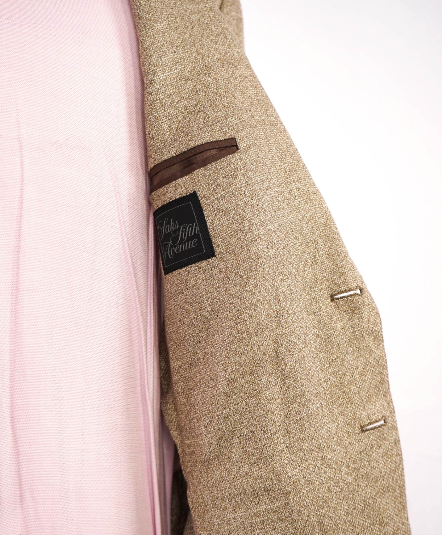 $1,295 Saks 5th Ave - By LORO PIANA *LINEN TWEED* Blazer 42R