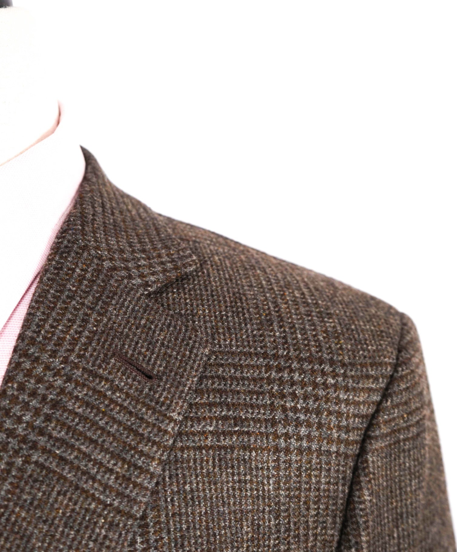 $3,995 Ermenegildo Zegna Brown Elbow Patch Cashmere Blazer 44R