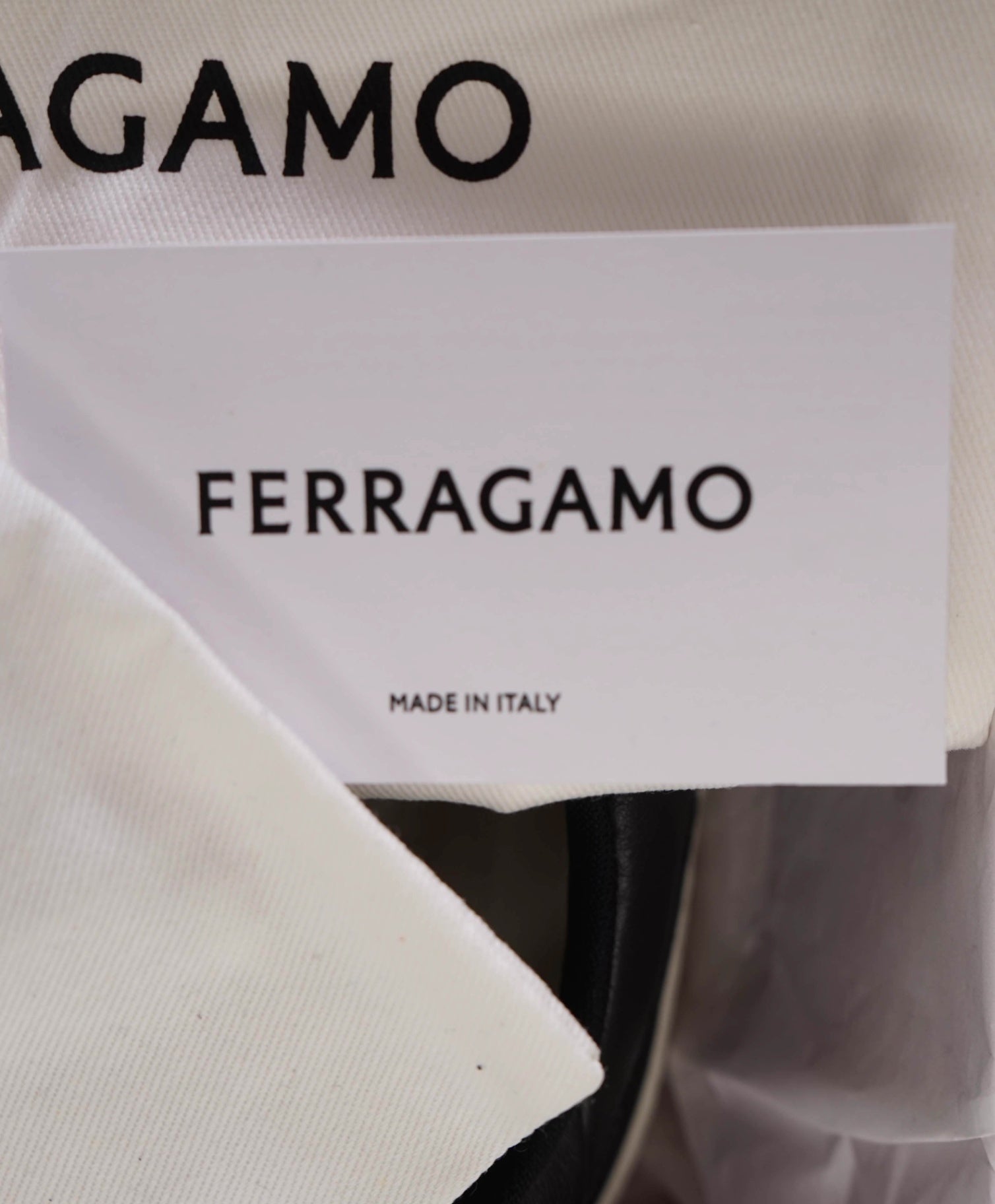 $750 Ferragamo "ACHILES" Black Sneakers Leather/Suede 8 M