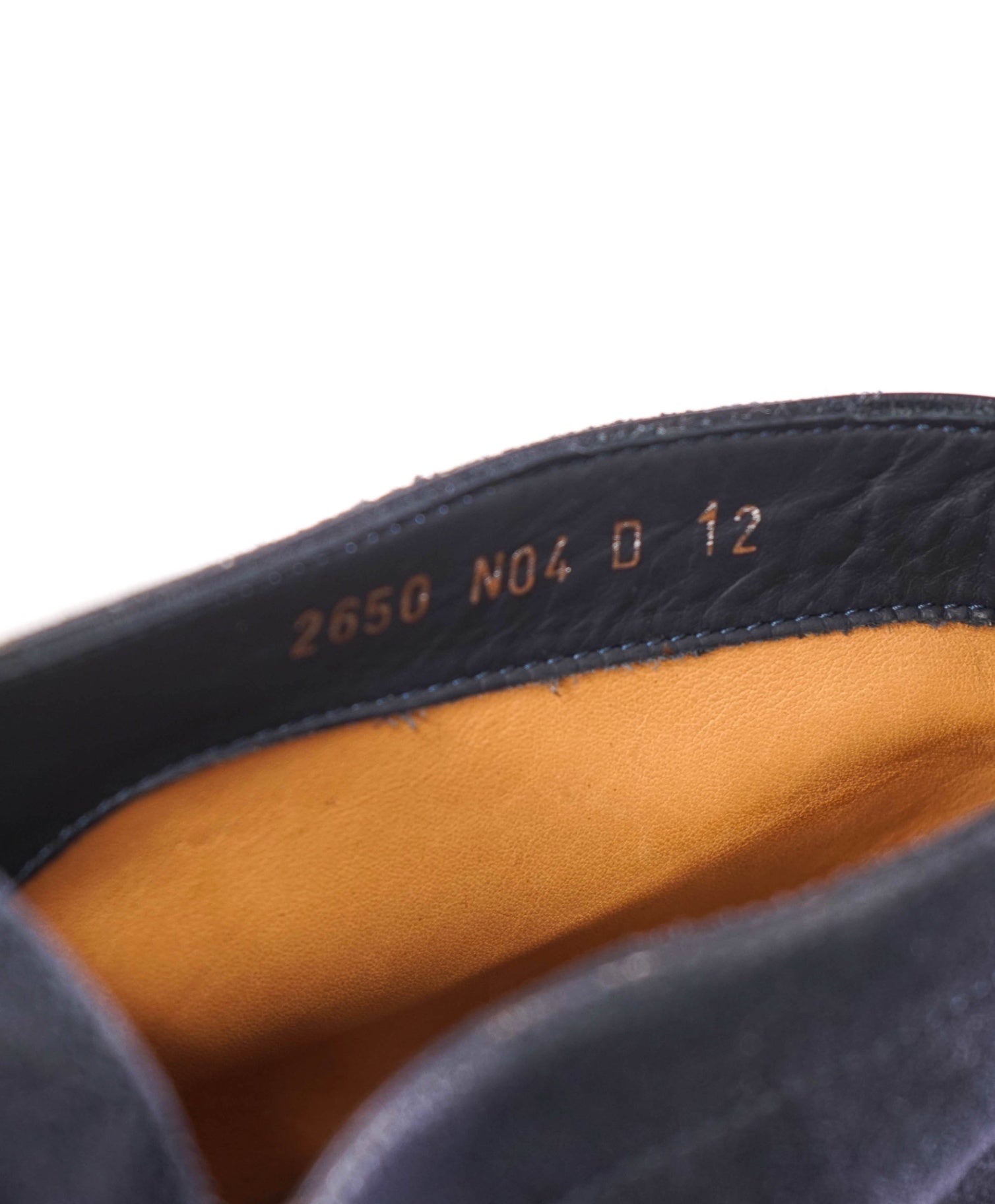 $850 SANTONI "Summer Walk" Navy Suede Chukka Slip On Boot 13US (12UK)