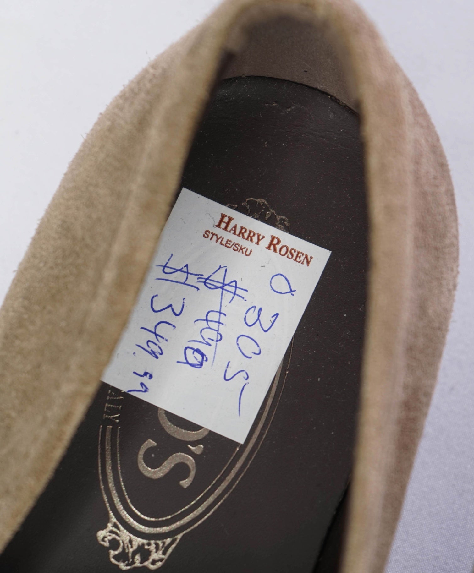 $750 Tod's Solid Tan Loafers Suede Footwear US 9 UK 8