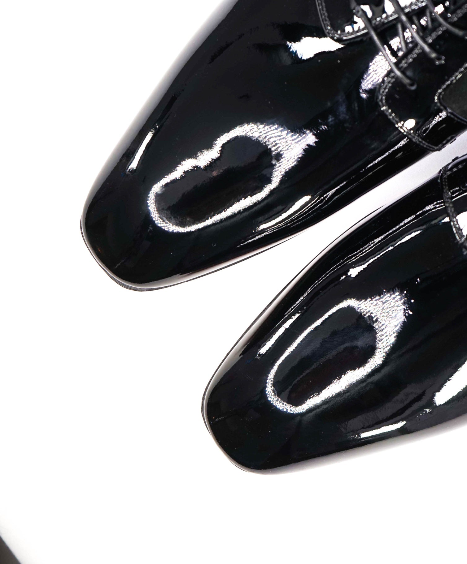 $1,045 Christain Louboutin "CHICKITO" Black Leather Derbies 11US (44)