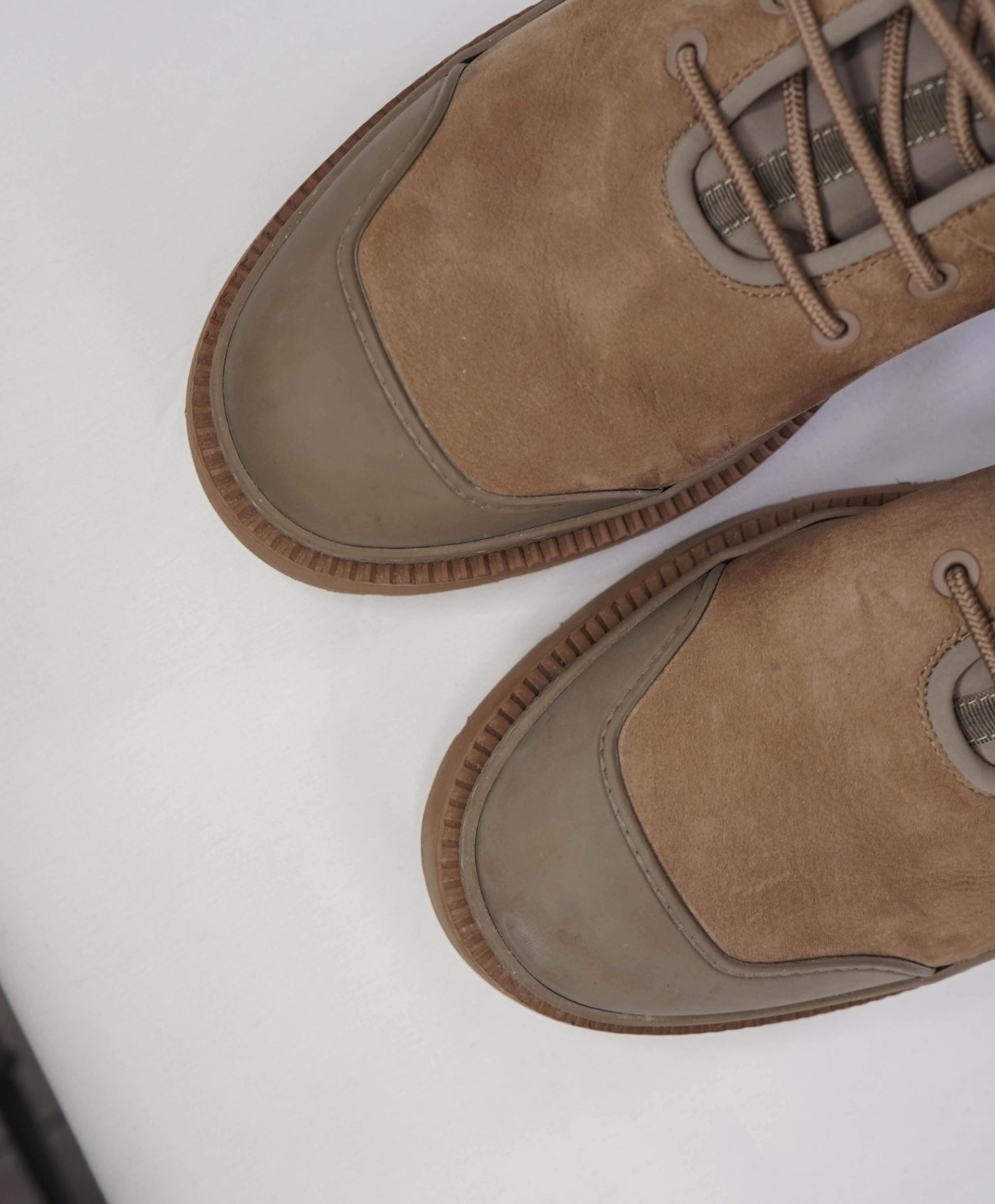 $1,150 Salvatore Ferragamo "TOLK" Brown Suede Hiking Boot 8.5 M