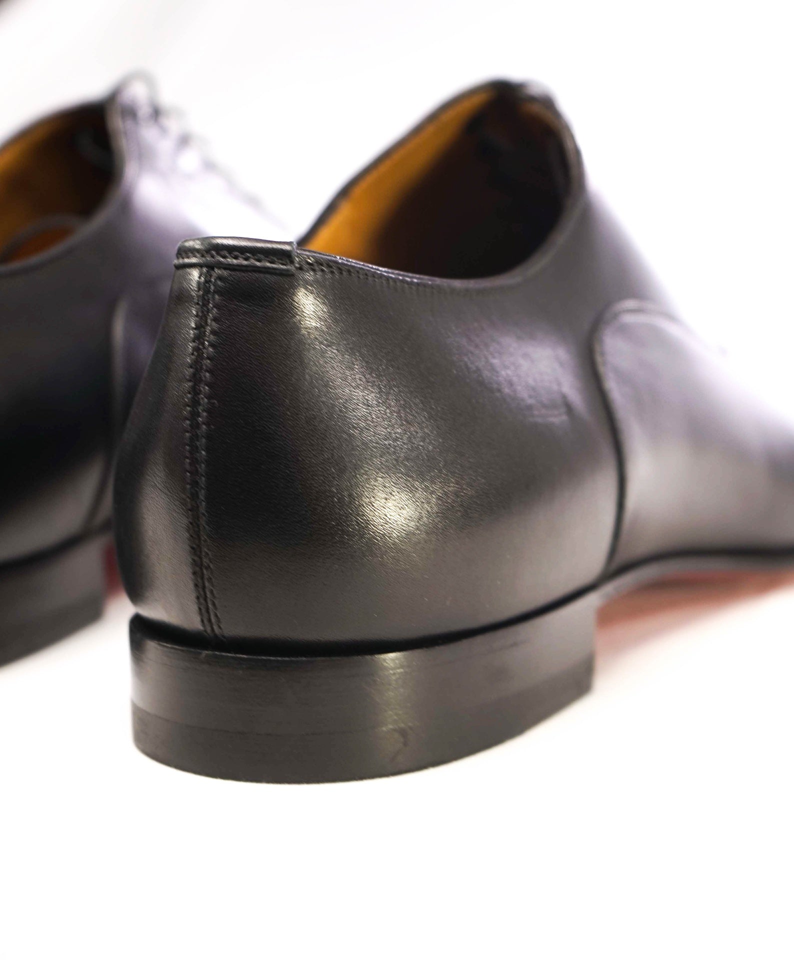 $1,050 CHRISTIAN LOUBOUTIN - *GREGGO* Black Oxfords - US 9.5 (42.5 EU)