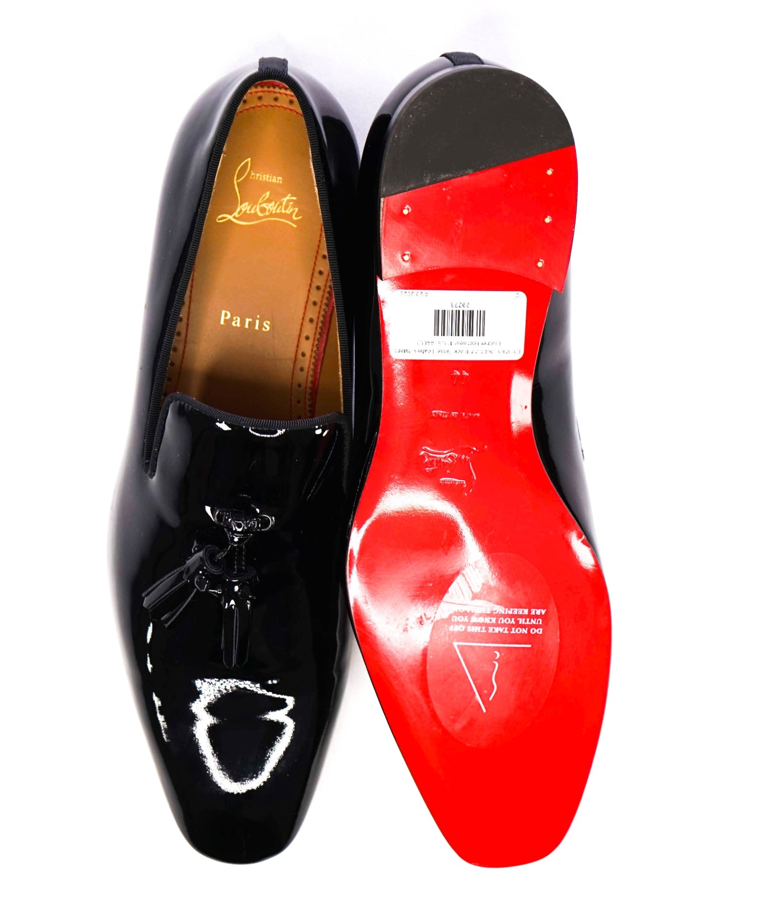 $1,050 CHRISTIAN LOUBOUTIN - *Dandelion* Spike Tassel Leather Loafers - 11 US (44EU)