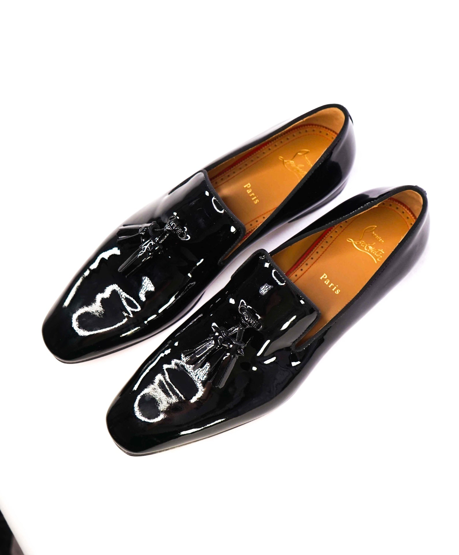 $1,050 CHRISTIAN LOUBOUTIN - *Dandelion* Spike Tassel Leather Loafers - 11 US (44EU)