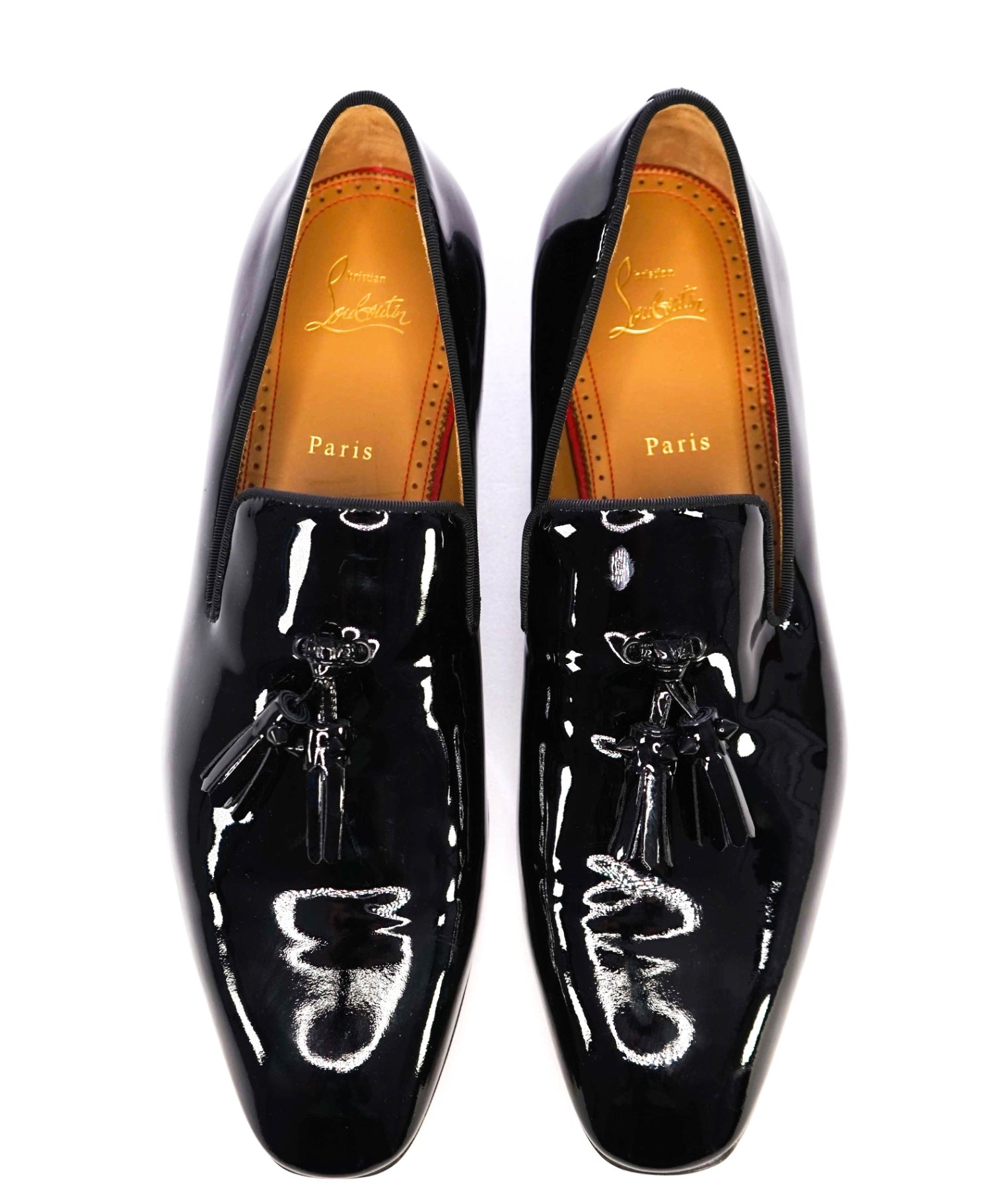 $1,050 CHRISTIAN LOUBOUTIN - *Dandelion* Spike Tassel Leather Loafers - 11 US (44EU)