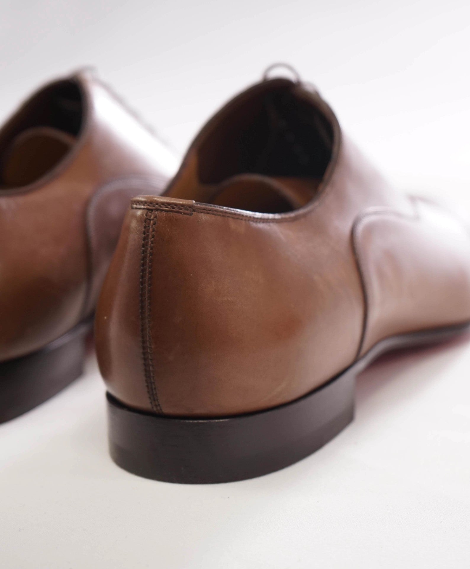 $1,050 CHRISTIAN LOUBOUTIN - *GREGGO* Brown Oxfords - 10 US (43EU)