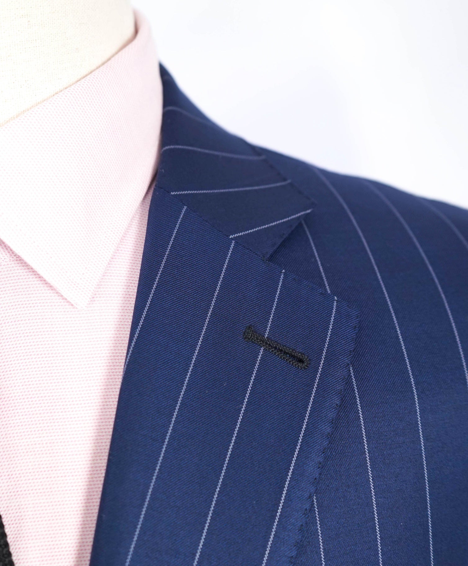 $3,995 Ermenegildo Zegna "15 MILMIL 15" Navy Pinstripe Suit 44L