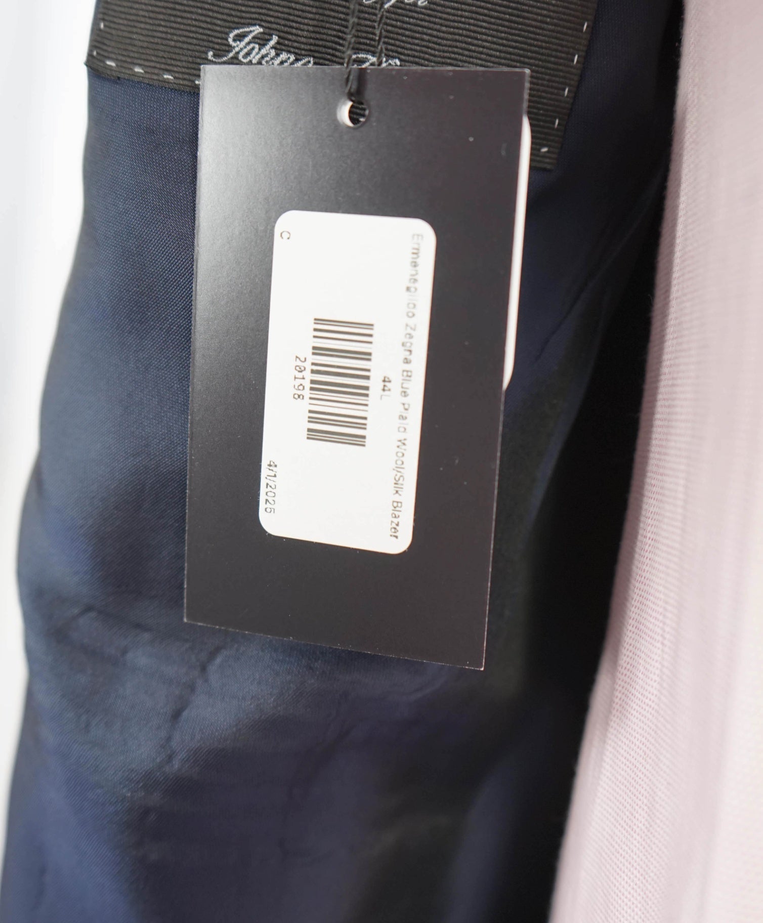 $3,995 ERMENEGILDO ZEGNA- “Achillfarm” Su Misura Silk Blazer- 44L