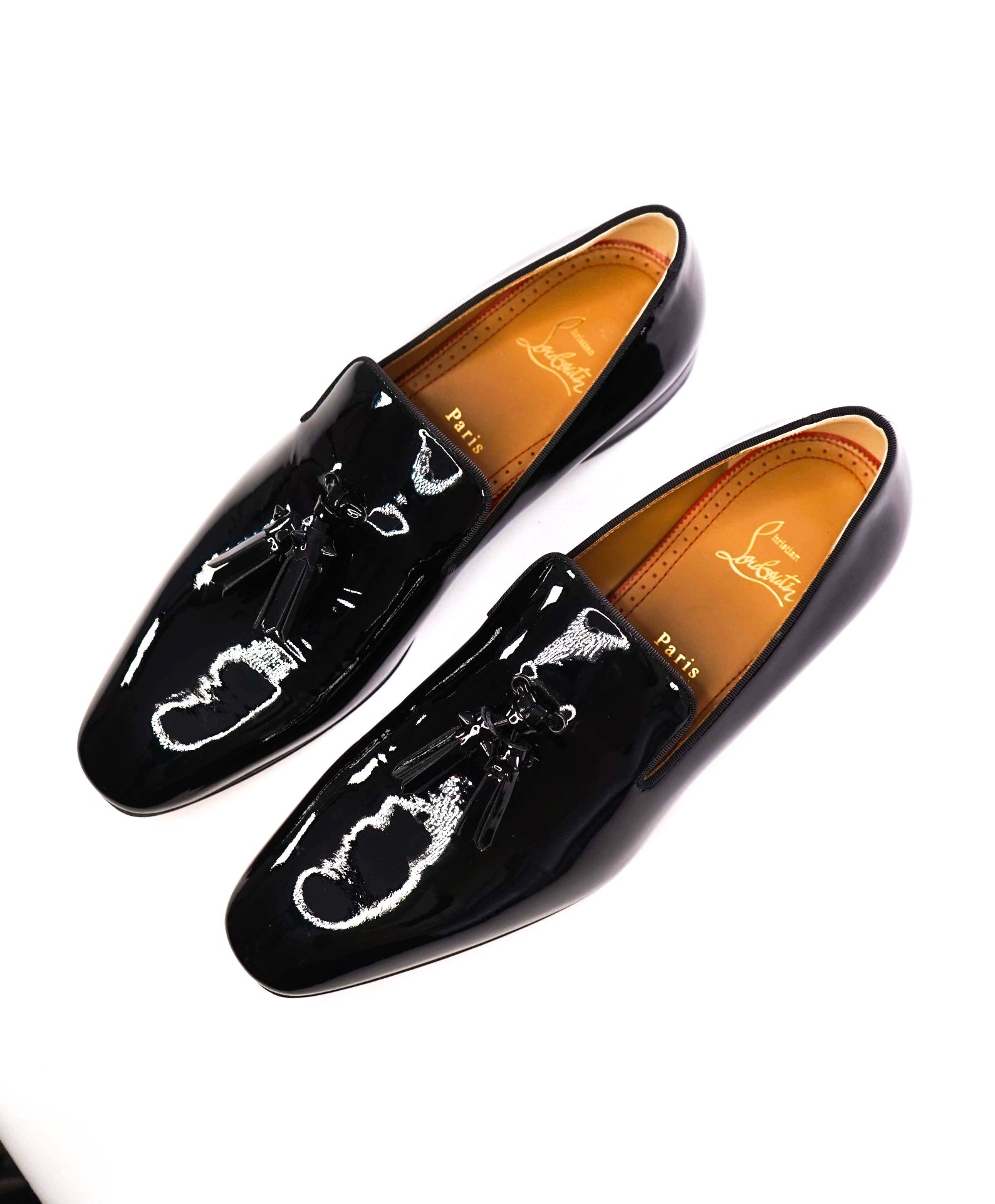 $1,050 CHRISTIAN LOUBOUTIN - *Dandelion* Spike Tassel Leather Loafers - 9 US (42EU)