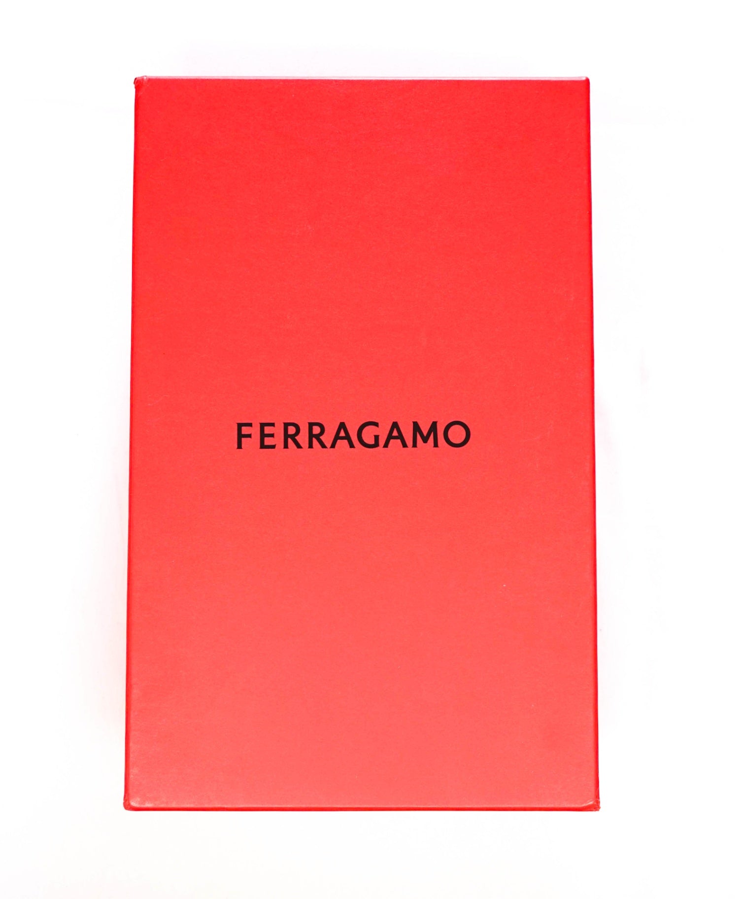 $880 Ferragamo "Fosco" 2-Tone Brown Leather Derbies 8.5 D