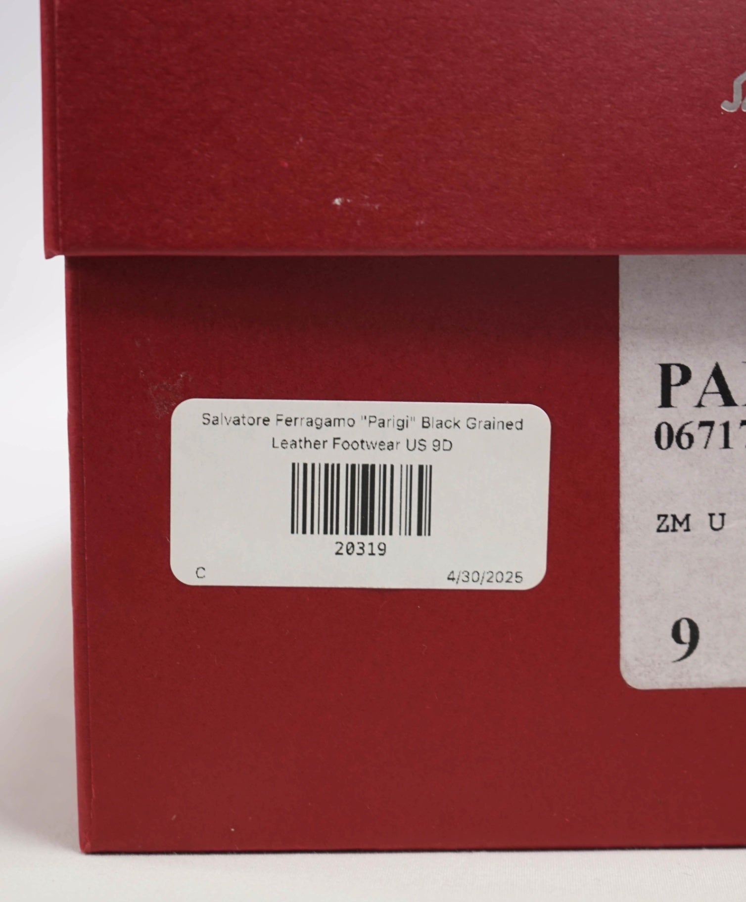 $800 Salvatore Ferragamo "PARIGI" Black Pebbled Leather Loafer 9 D (42 EU)