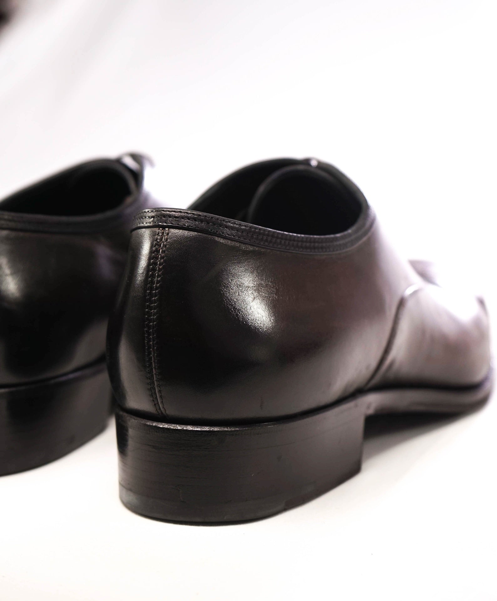 SALVATORE FERRAGAMO - "Limited Edition Tramezza" Burgundy Oxfords - 10 EE