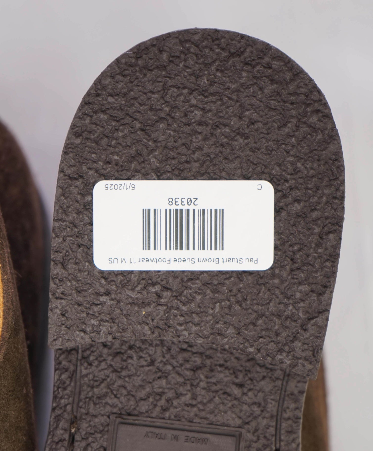 Paul Stuart Brown Suede Chukka Boot 11 M US