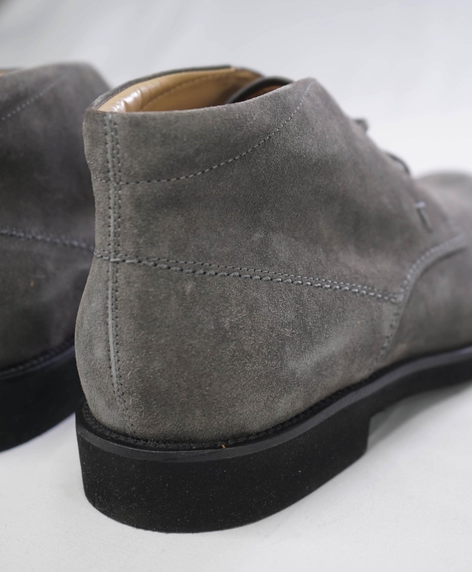 $700 Tod's Solid Grey Suede Chukka Boots Footwear 9 US (8UK)