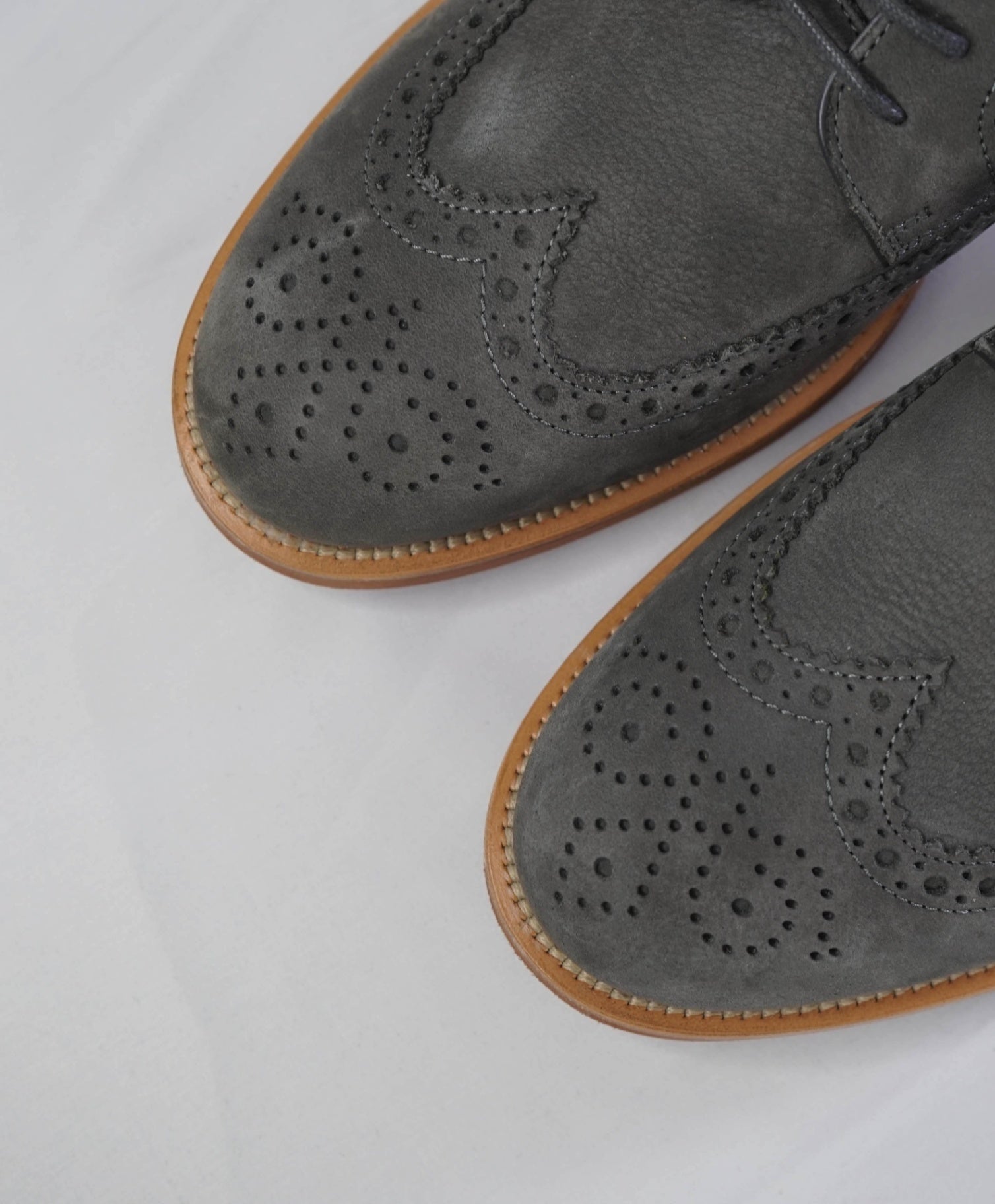 $700 Tod's Solid Grey Suede Derbies Leather Footwear 10 US (9UK)