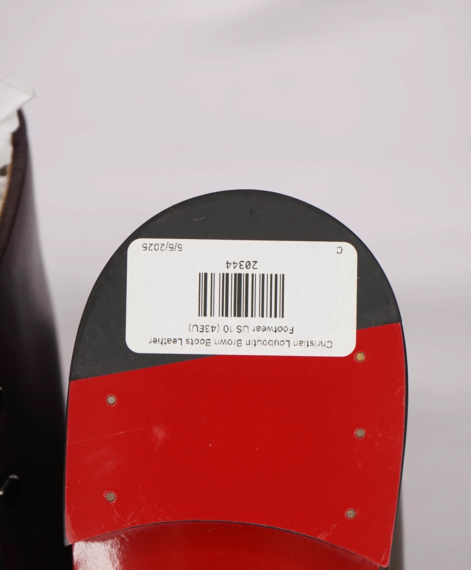 $1,445 Christian Louboutin "Chambeli" Brown Boots Leather 10 US (43EU)