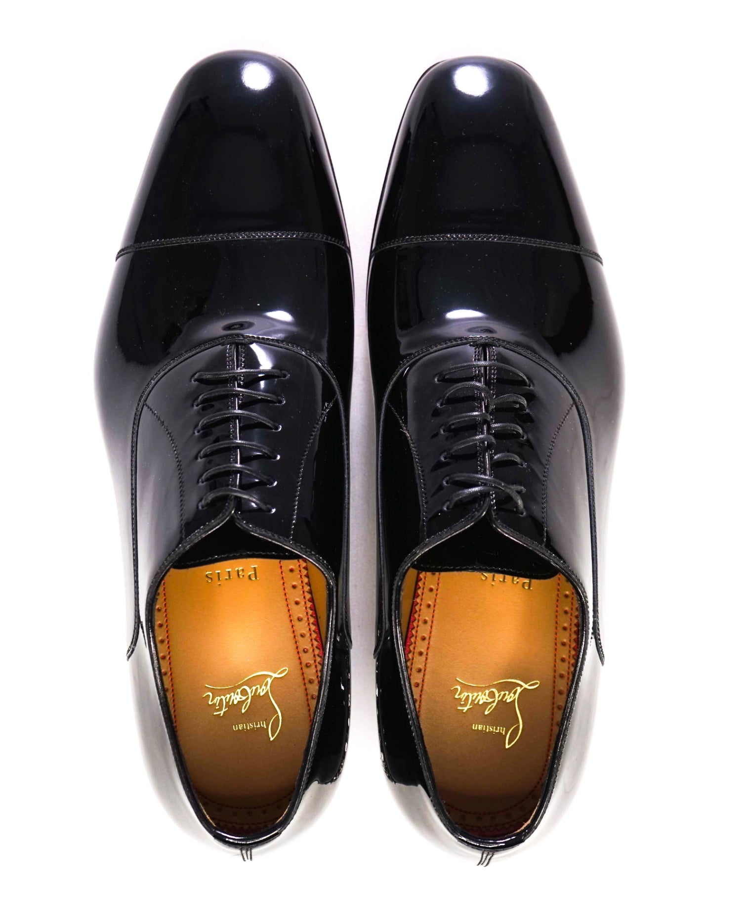 $1,295 Christian Louboutin "Greggyrocks" Patent Oxfords US 9 (42EU)