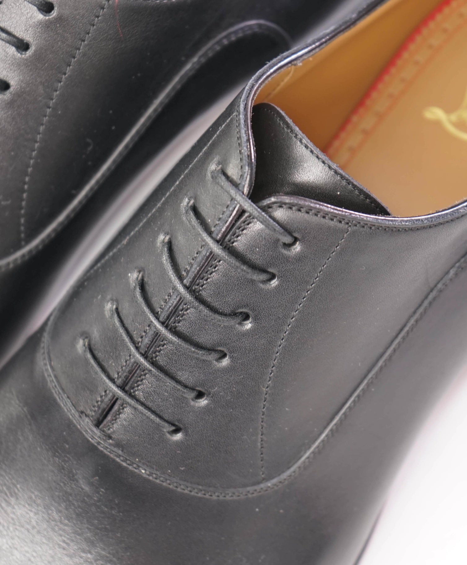 $1,050 CHRISTIAN LOUBOUTIN - *GREGGO* Black Oxfords - 12 US (45EU)