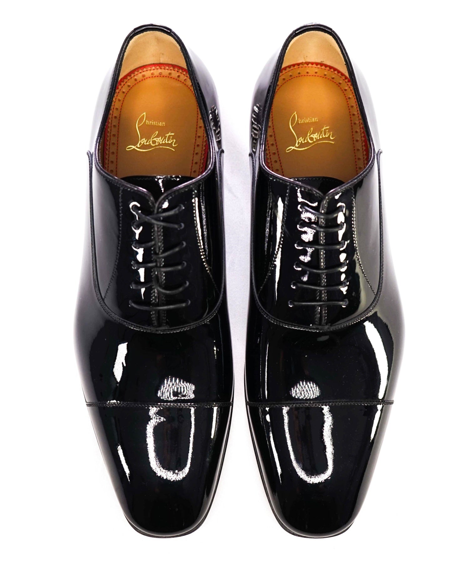$1,295 Christian Louboutin "Greggyrocks" Patent Oxfords US 9 (42EU)