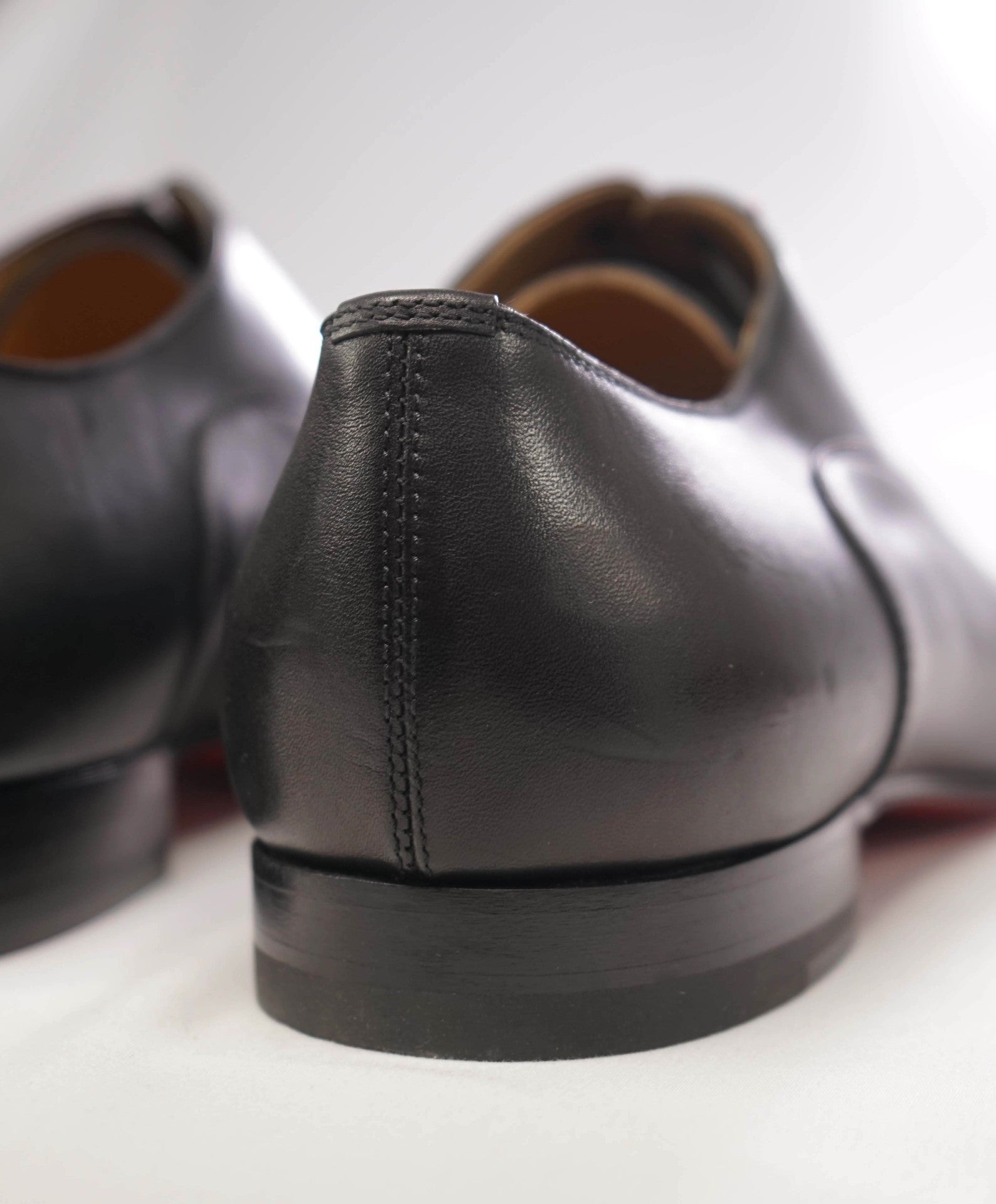 $1,050 CHRISTIAN LOUBOUTIN - *GREGGO* Black Oxfords - 12 US (45EU)