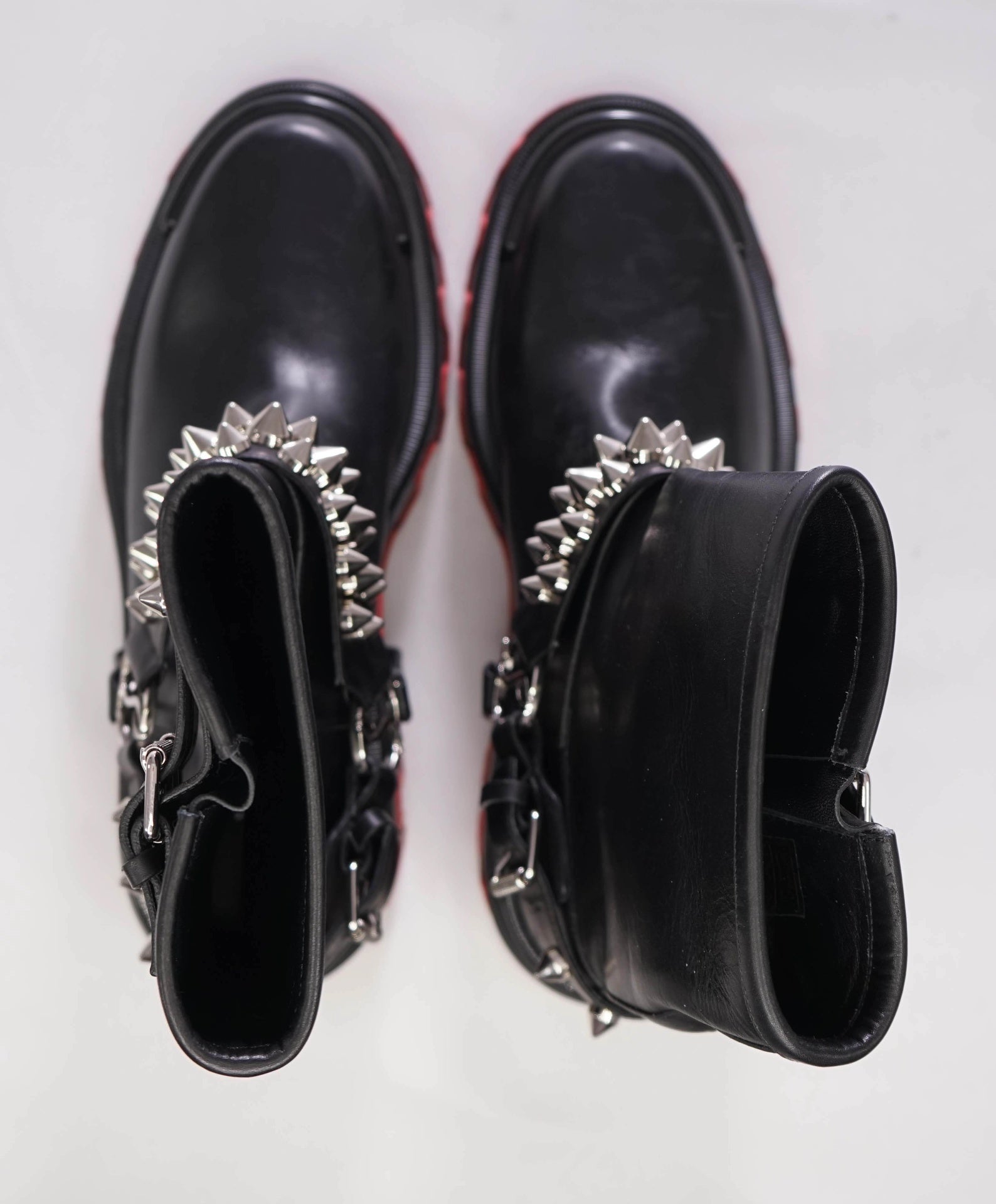 $2,000 Christian Louboutin "Dune Bike" Spike Boots (Womens) US 10.5 (40.5EU)