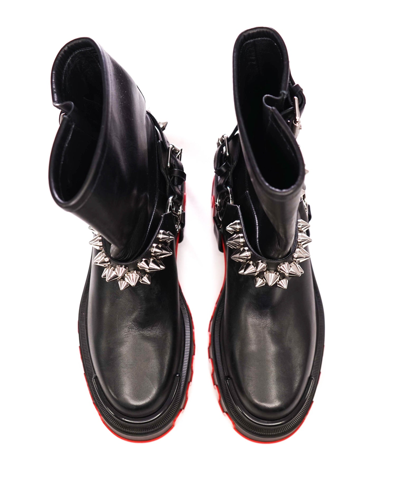 $2,000 Christian Louboutin "Dune Bike" Spike Boots (Womens) US 10.5 (40.5EU)