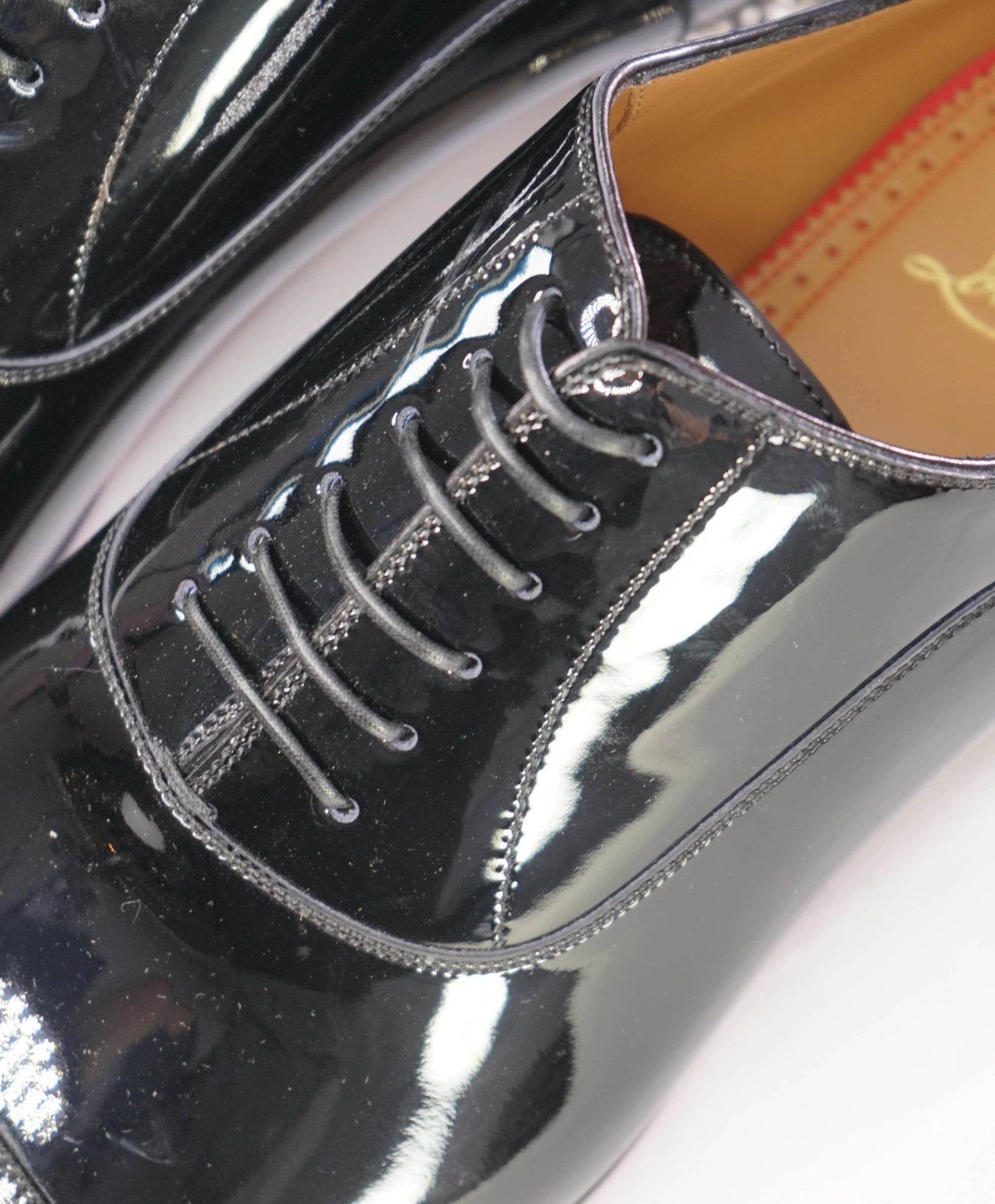 $1,295 Christian Louboutin "Greggyrocks" Patent Oxfords US 9 (42EU)
