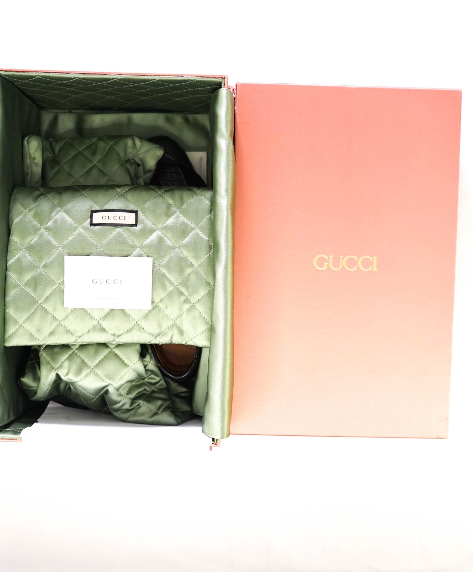 $4,300 GUCCI "JORDAAN" Crocodile Skin Black Loafers US 6.5 (6G)