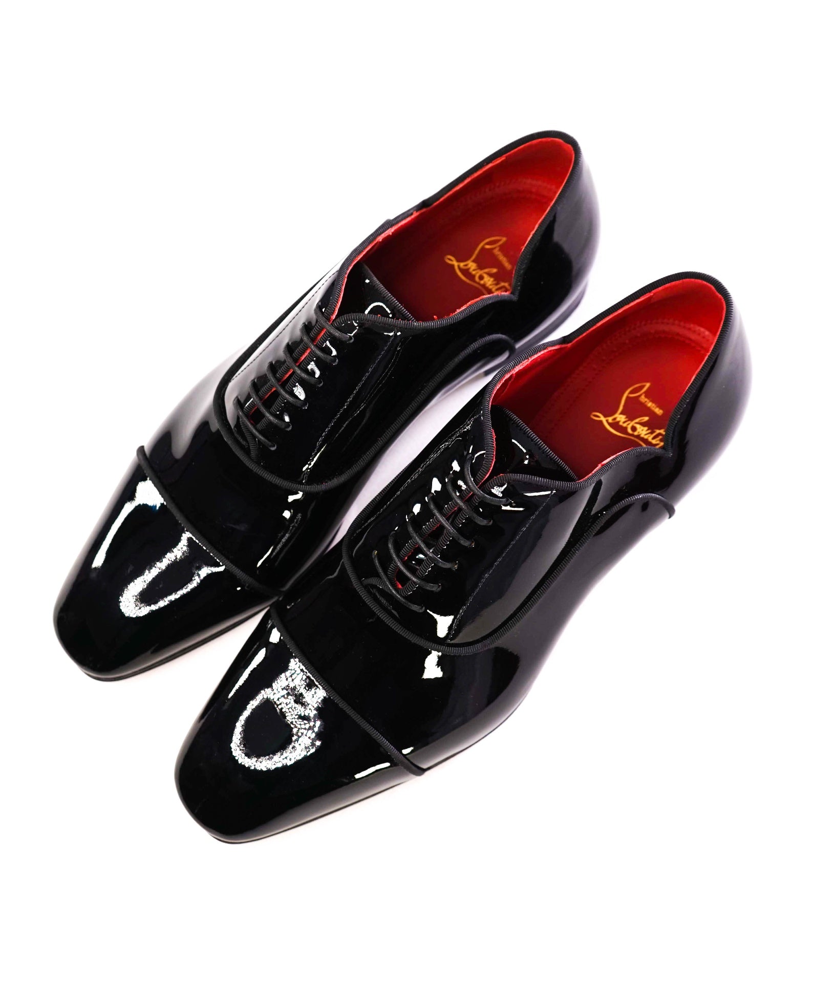 $1,050 Christian Louboutin Black "Greggy Chick" Oxford US 8 (41EU)